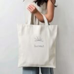 Aesthetic Line Art Tote Bag