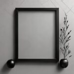 Minimalist Black Metal Frame - Image 2