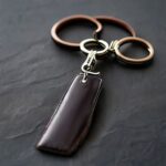 Premium Leather Car Keychain - Image 2