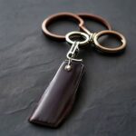 Premium Leather Car Keychain - Image 3