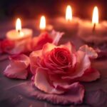 Rose Petal Romance Candle